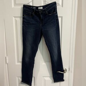Kohls Sonoma Skinny Jeans, Dark Wash, Size 12